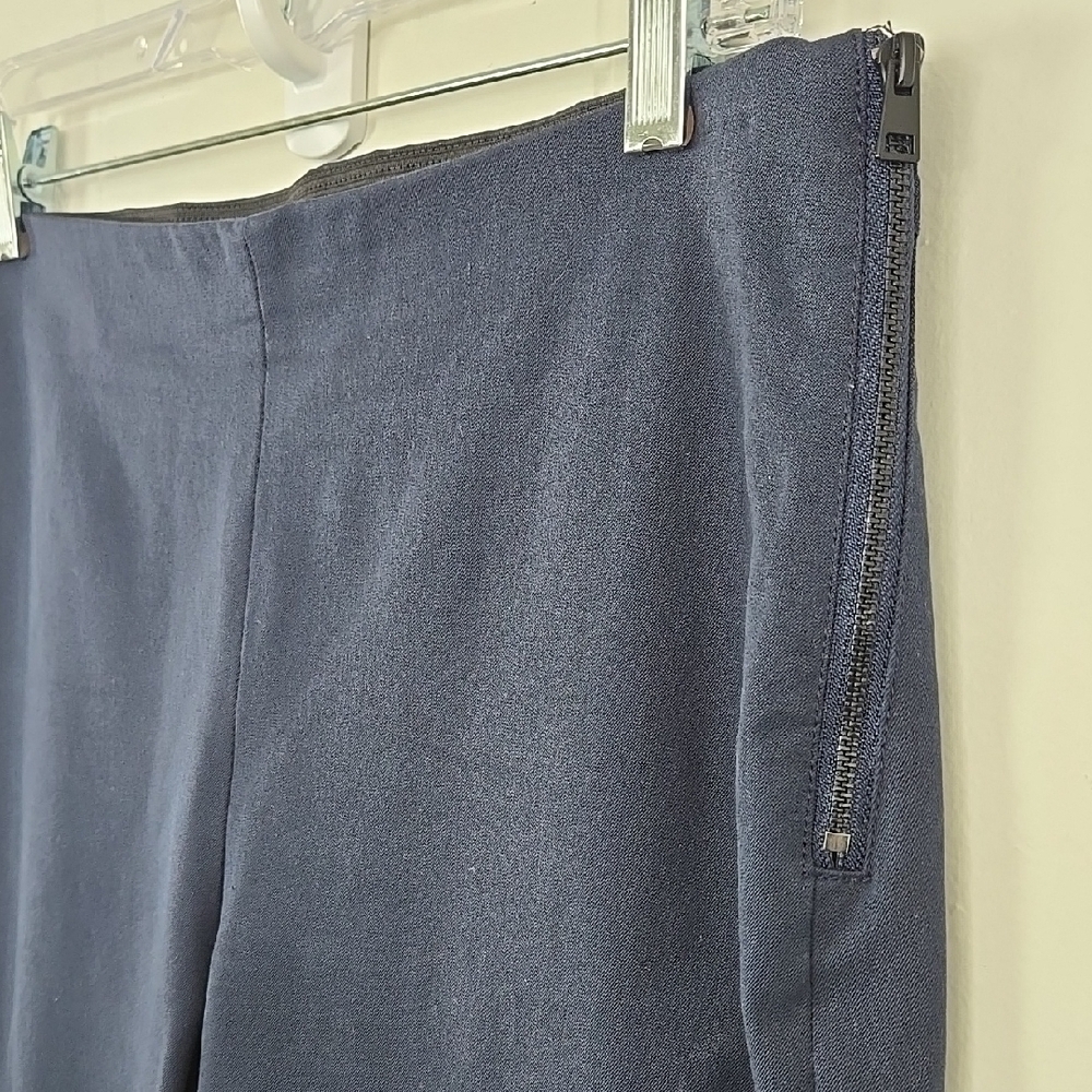 EVERLANE The Bi-Stretch Work Pant | Navy Size 12 - Picture 7 of 13